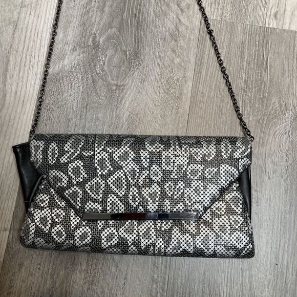 Vintage La Regale Animal Print Evening Bag Glam Dressy Special Occasion Mob Wife - Picture 2 of 8